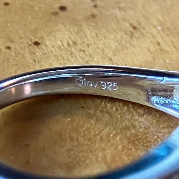 Natural Chrome Diopside Sterling Silver Ring Size 5 - Picture 6 of 9